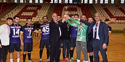 Rektörlük Kupası Personel Salon Futbolu Turnuvası Sona Erdi