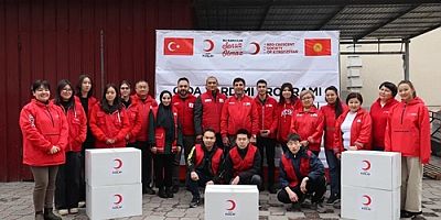 Türk Kızılay 2024 yılı Ramazan Programı kapsamında, Kırgızistan Bişkek ve ilçelerinde gıda kolisi ve nakdi yardım dağıtımı gerçekleştirdi