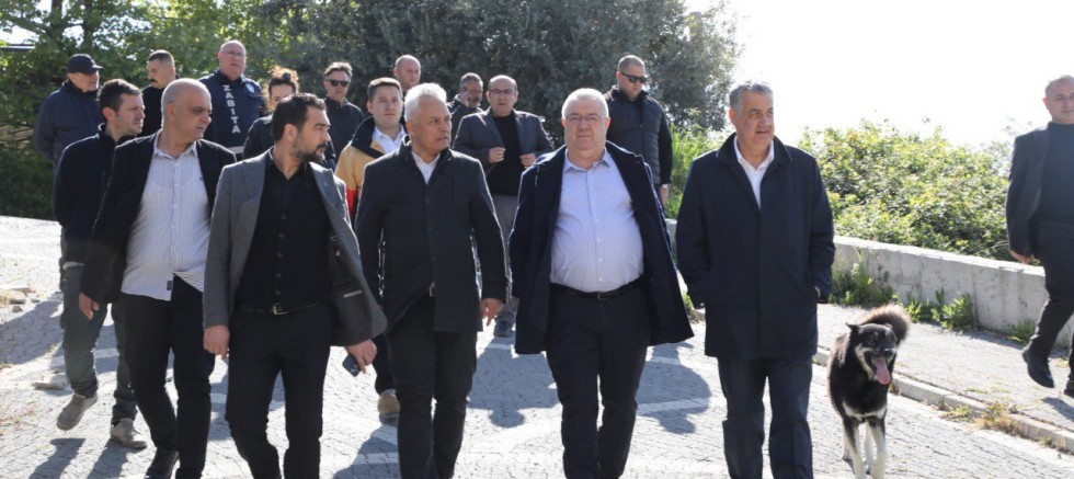 BAŞKAN MEHMET ERTAŞ ÇALIŞMALARI YERİNDE İNCELEDİ