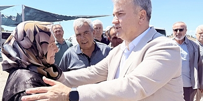  MUSTAFA CANBEY, ÇOBAN HAYRI’NDA VATANDAŞLARLA BULUŞTU