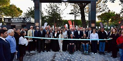 ALTIEYLÜL 75. YIL PARKI YENİLENEN YÜZÜYLE HİZMETTE