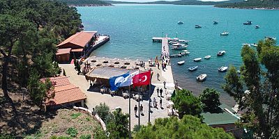 AYVALIK, MAVİ BAYRAKLI PLAJ SAYISIYLA BALIKESİR’İN ZİRVESİNDE