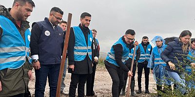 Balıkesir AK Gençlik’ten Fidan Dikim Seferberliği