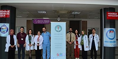 BAÜN HASTANESİ İÇ HASTALIKLARI ANABİLİM DALINDAN DİYABET FARKINDALIĞI ETKİNLİĞİ