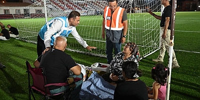 BÜYÜKŞEHİR 192 ARAÇ VE 516 PERSONELLE DEPREM BÖLGESİNDE