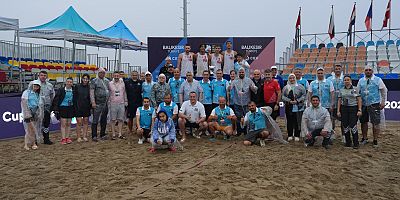CEV BEACH VOLLEY NATIONS CUP 2025 ÖDÜL TÖRENİ BURHANİYE’DE GERÇEKLEŞTİ