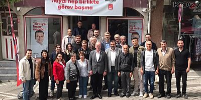 CHP BALIKESİR MİLLETVEKİLİ SERKAN SARI’DAN BİGADİÇ İLÇE BAŞKANLIĞI’NA ZİYARET 