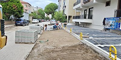Edremit Belediyesi’nde altyapı çalışmaları devam ediyor