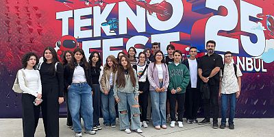 Edremit ŞMS Fen Lisesi öğrencilerinden TEKNOFEST ziyareti