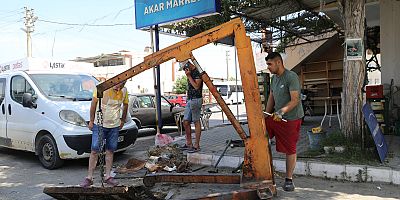 MAZGALLAR TEMİZLENİYOR, HASARLI MAZGALLAR YENİLENİYOR